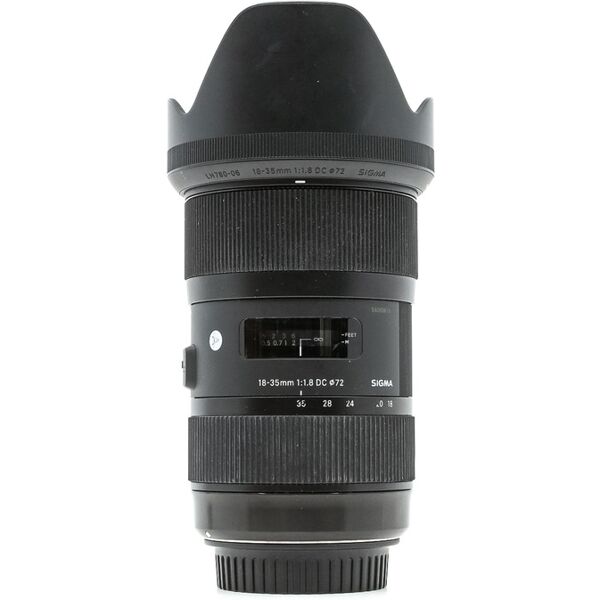 sigma 18-35mm f/1.8 dc hsm art canon ef-s fit (condition: good)