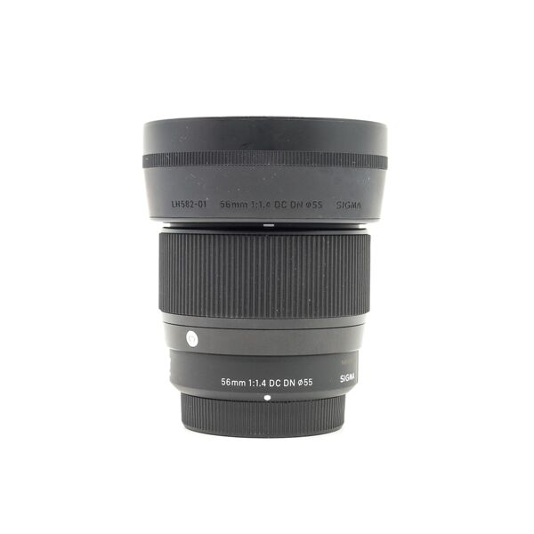 sigma 56mm f/1.4 dc dn contemporary micro four thirds fit (condition: excellent)