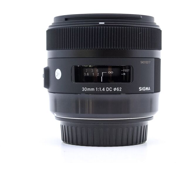 sigma 30mm f/1.4 dc hsm art canon ef-s fit (condition: like new)