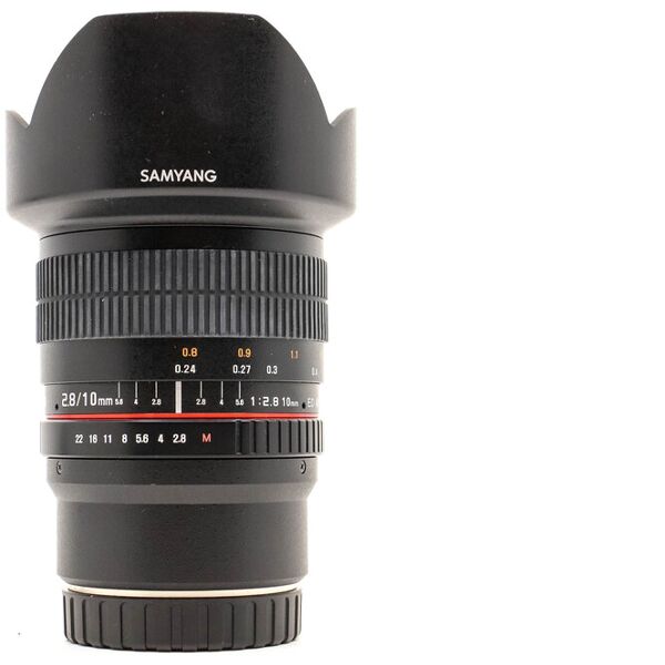 samyang 10mm f/2.8 as ncs cs canon ef-m fit (condition: excellent)