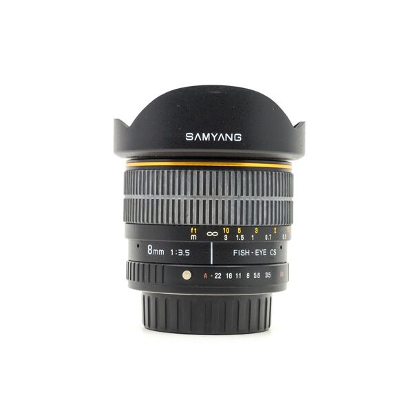 samyang 8mm f/3.5 fisheye cs pentax fit (condition: excellent)