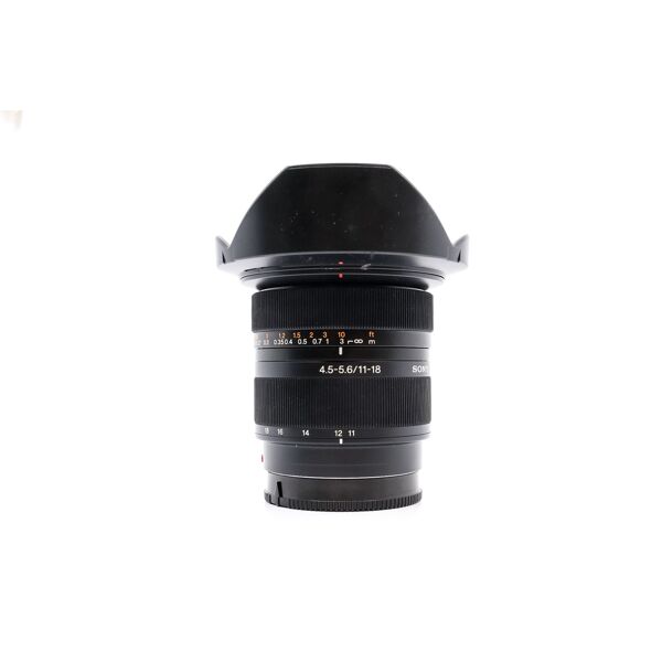 sony 11-18mm f/4.5-5.6 dt af a fit (condition: excellent)