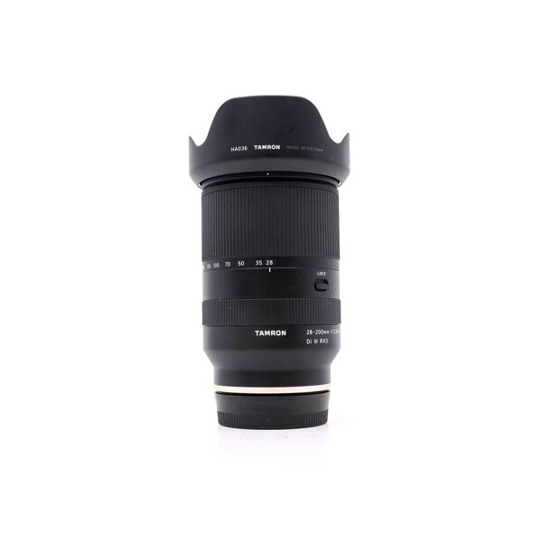 tamron 28-200mm f/2.8-5.6 di iii rxd sony fe fit (condition: like new)