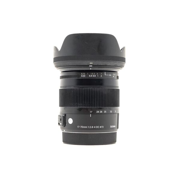 sigma 17-70mm f/2.8-4.5 dc macro canon ef-s fit (condition: like new)
