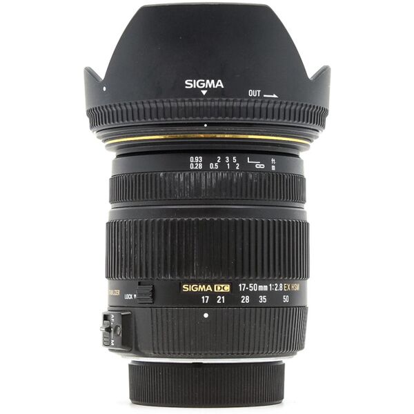 sigma 17-50mm f/2.8 ex dc os hsm nikon fit (condition: excellent)