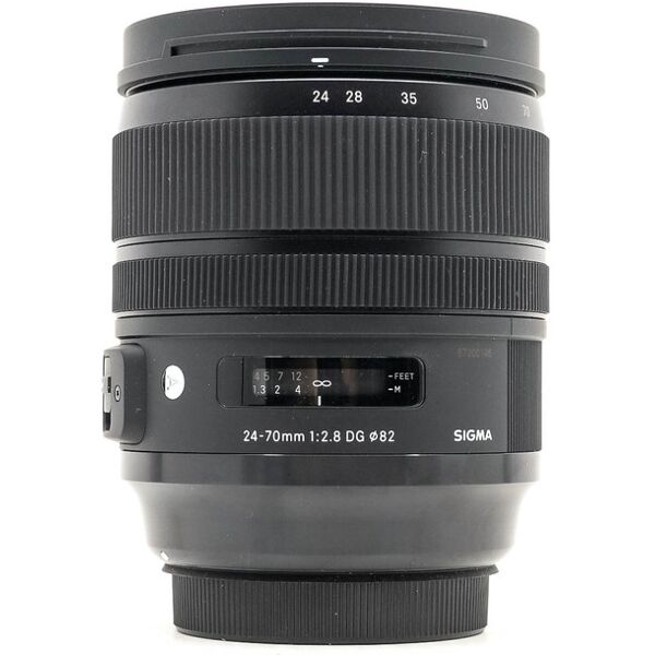 sigma 24-70mm f/2.8 dg os hsm art canon ef fit (condition: like new)