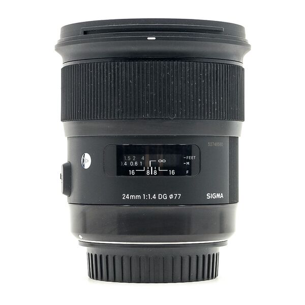 sigma 24mm f/1.4 dg hsm art canon ef fit (condition: excellent)