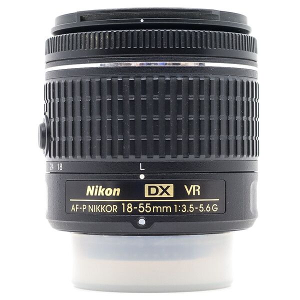 nikon af-p dx nikkor 18-55mm f/3.5-5.6g vr (condition: excellent)