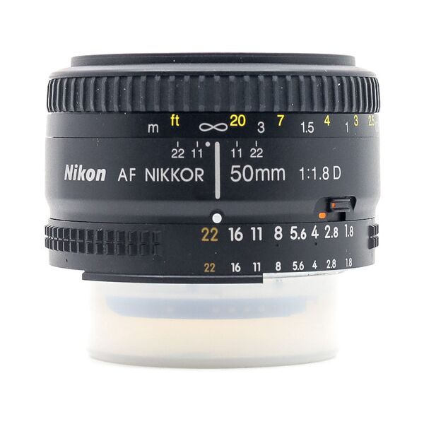 nikon af nikkor 50mm f/1.8d (condition: excellent)