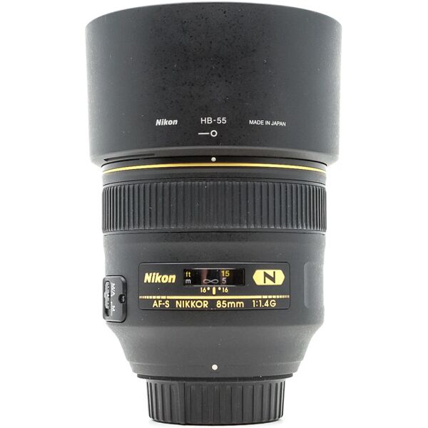 nikon af-s nikkor 85mm f/1.4g (condition: excellent)