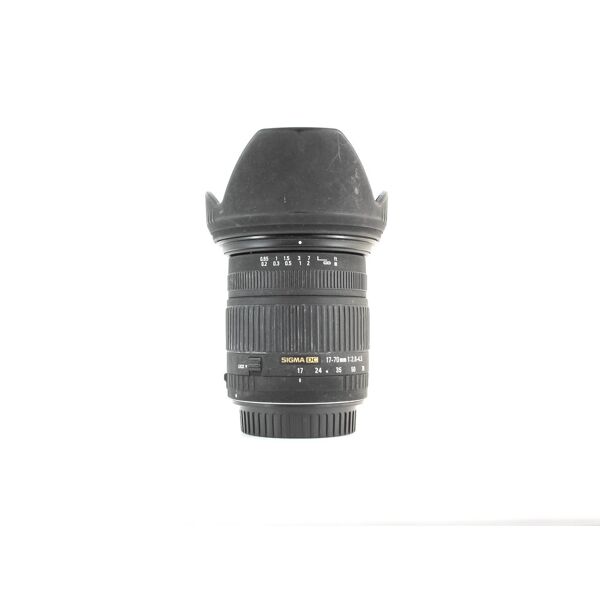 sigma 17-70mm f/2.8-4.5 dc macro canon ef-s fit (condition: s/r)
