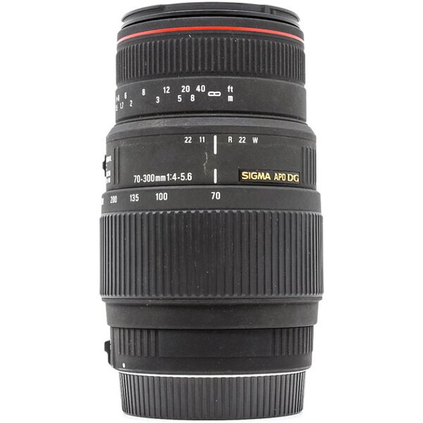 sigma 70-300mm f/4-5.6 apo dg macro canon ef fit (condition: good)