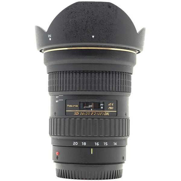 tokina 14-20mm f/2 at-x pro dx canon ef-s fit (condition: excellent)