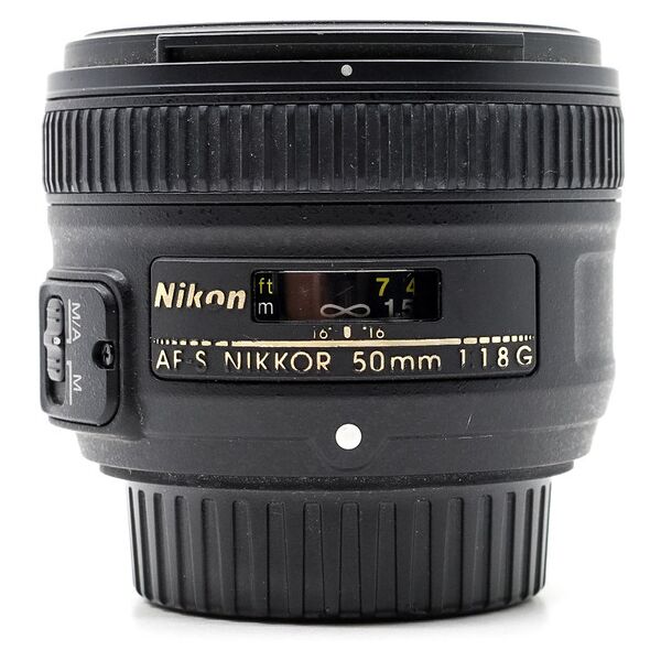 nikon af-s nikkor 50mm f/1.8g (condition: good)