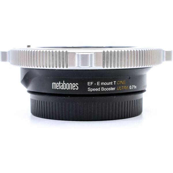 metabones cine speed booster ultra 0.71x canon ef to sony e mount t (condition: like new)