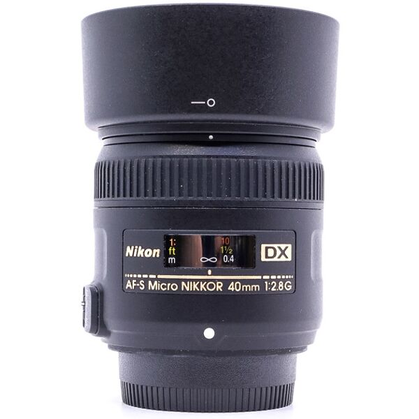 nikon af-s dx micro nikkor 40mm f/2.8g (condition: excellent)