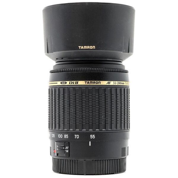 tamron af 55-200mm f/4-5.6 di ii ld macro canon ef-s fit (condition: like new)