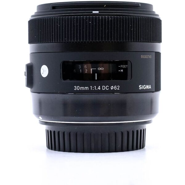 sigma 30mm f/1.4 dc hsm art canon ef-s fit (condition: like new)