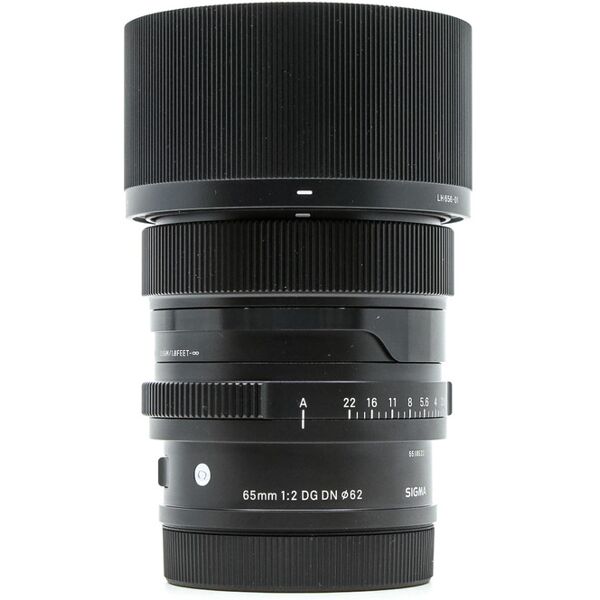 sigma 65mm f/2 dg dn contemporary l fit (condition: excellent)