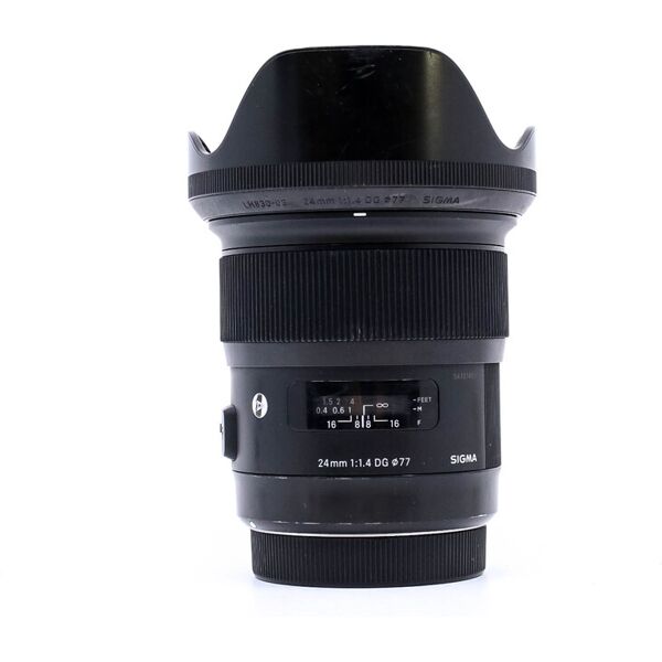 sigma 24mm f/1.4 dg hsm art canon ef fit (condition: good)