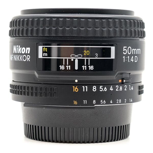 nikon af nikkor 50mm f/1.4d (condition: excellent)