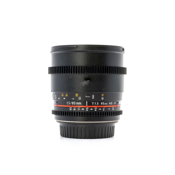 samyang 85mm t1.5 canon ef fit (condition: excellent)