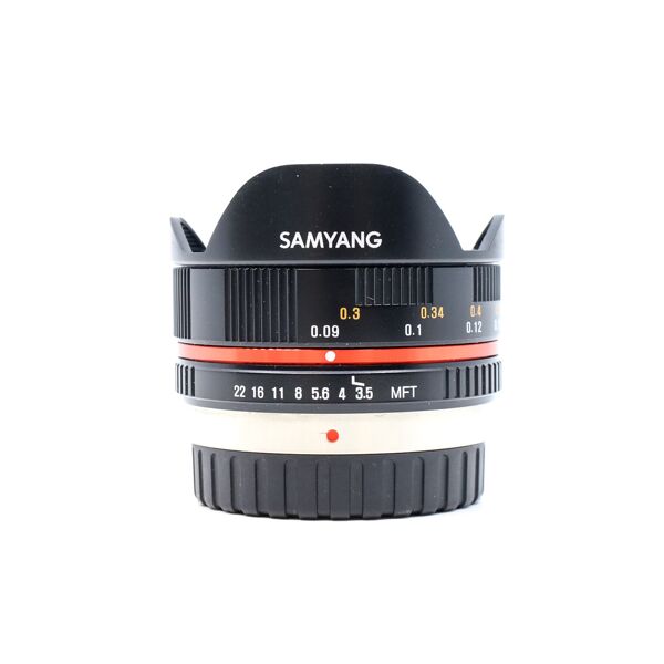 samyang 7.5mm f/3.5 umc fisheye micro four thirds fit (condition: excellent)