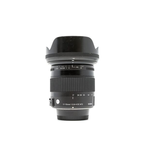 sigma 17-70mm f/2.8-4 dc macro os hsm contemporary nikon fit (condition: good)