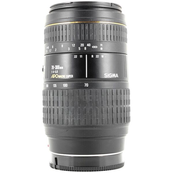 sigma 70-300mm f/4-5.6 dl macro super sony a fit (condition: s/r)