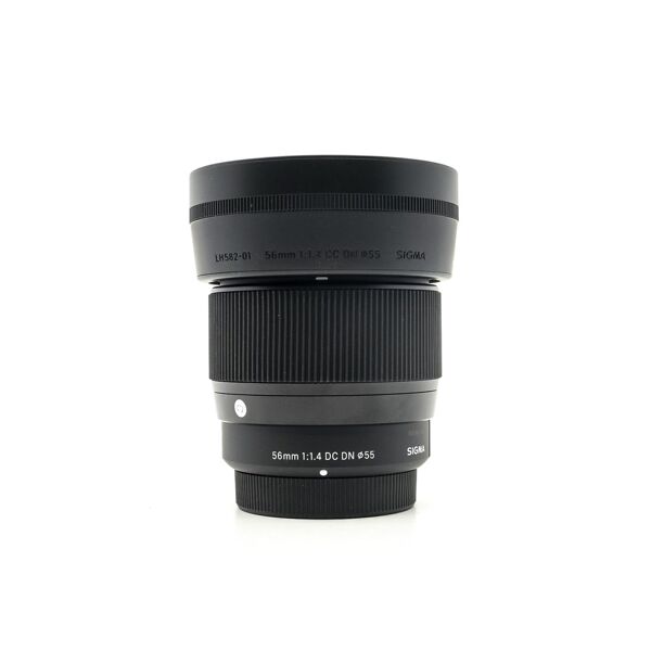 sigma 56mm f/1.4 dc dn contemporary micro four thirds fit (condition: excellent)