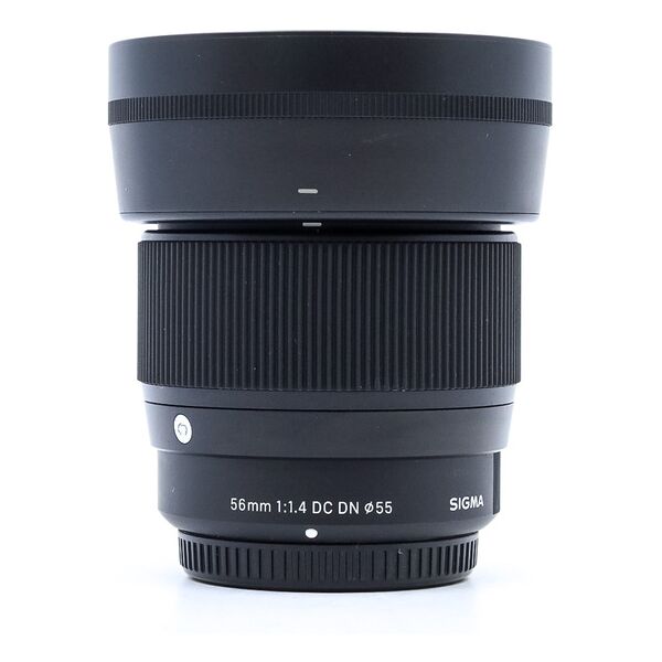 sigma 56mm f/1.4 dc dn contemporary micro four thirds fit (condition: excellent)