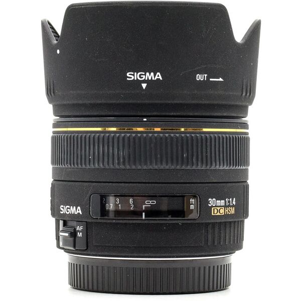 sigma 30mm f/1.4 ex dc hsm canon ef-s fit (condition: excellent)