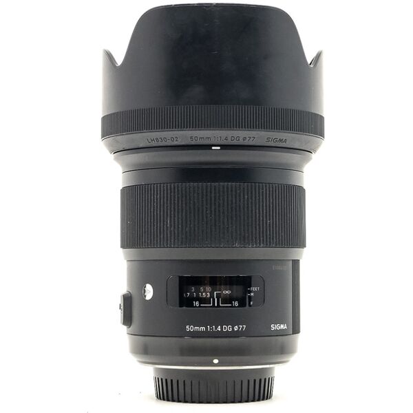 sigma 50mm f/1.4 dg hsm art nikon fit (condition: good)