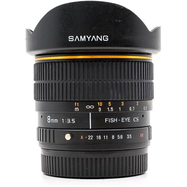 samyang 8mm f/3.5 fisheye cs pentax fit (condition: excellent)