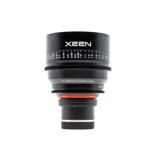 samyang xeen 50mm t1.5 sony e fit (condition: excellent)