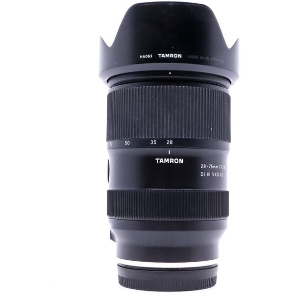 tamron 28-75mm f/2.8 di iii vxd g2 sony fe fit (condition: excellent)