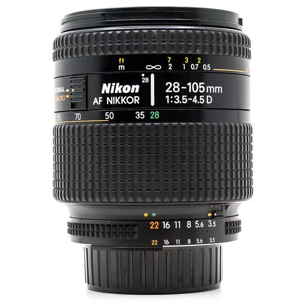 nikon af nikkor 28-105mm f/3.5-4.5d macro (condition: well used)