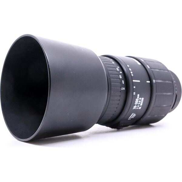 sigma 70-300mm f/4-5.6d dl macro super nikon fit (condition: good)