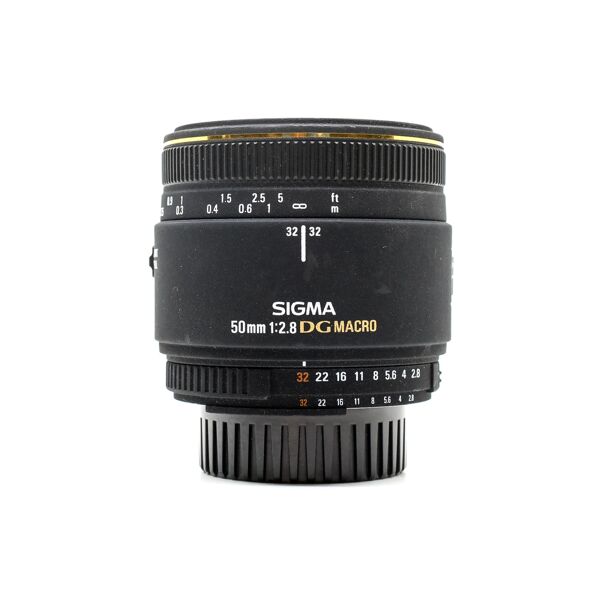 sigma 50mm f/2.8 ex macro nikon fit (condition: good)