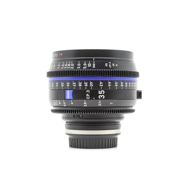zeiss cp.3 35mm t2.1 canon ef fit (condition: excellent)