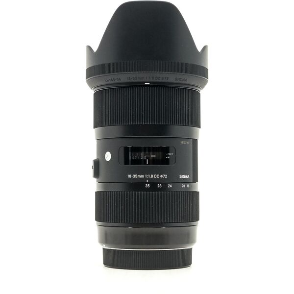 sigma 18-35mm f/1.8 dc hsm art canon ef-s fit (condition: excellent)