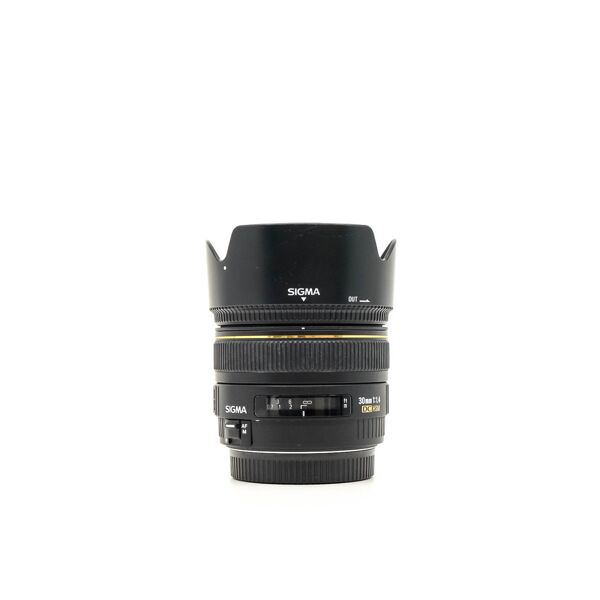 sigma 30mm f/1.4 ex dc hsm canon ef-s fit (condition: excellent)