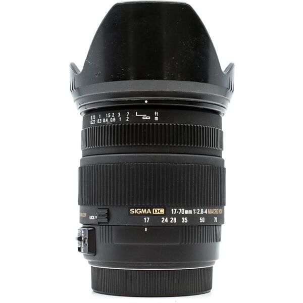 sigma 17-70mm f/2.8-4 dc macro os hsm canon ef-s fit (condition: good)