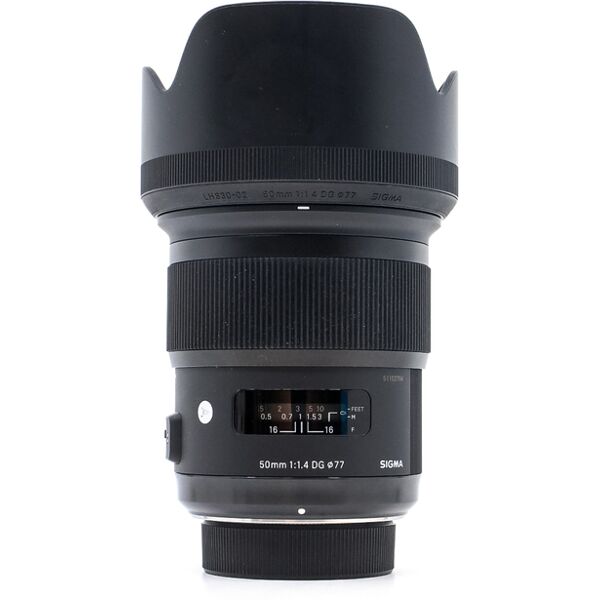 sigma 50mm f/1.4 dg hsm art nikon fit (condition: like new)