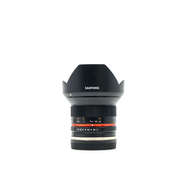 samyang 12mm f/2 ncs cs canon ef-m fit (condition: like new)