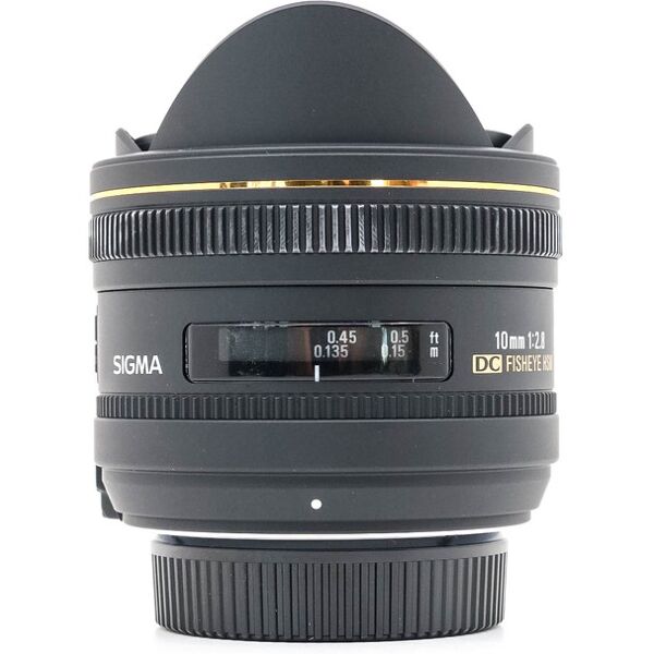 sigma 10mm f/2.8 ex dc hsm diagonal fisheye nikon fit (condition: like new)