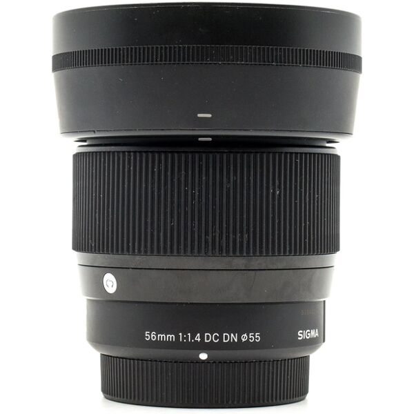 sigma 56mm f/1.4 dc dn contemporary micro four thirds fit (condition: good)