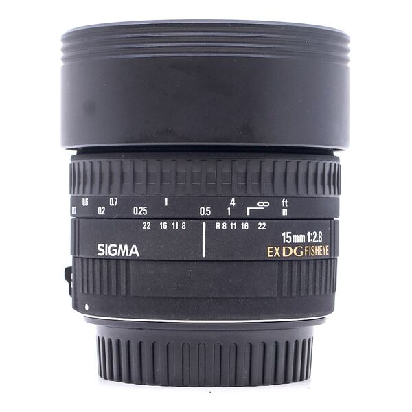 sigma 15mm f/2.8 ex dg fisheye canon ef fit (condition: like new)