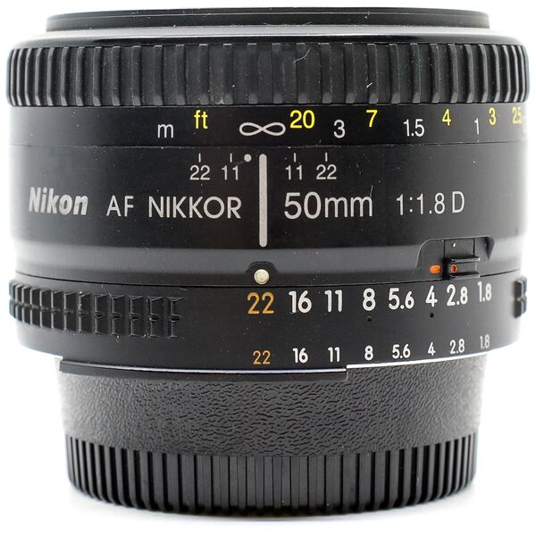 nikon af nikkor 50mm f/1.8d (condition: good)