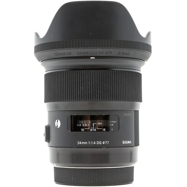 sigma 24mm f/1.4 dg hsm art canon ef fit (condition: like new)